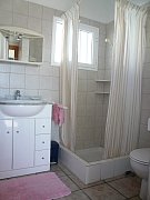 Shower, toilet